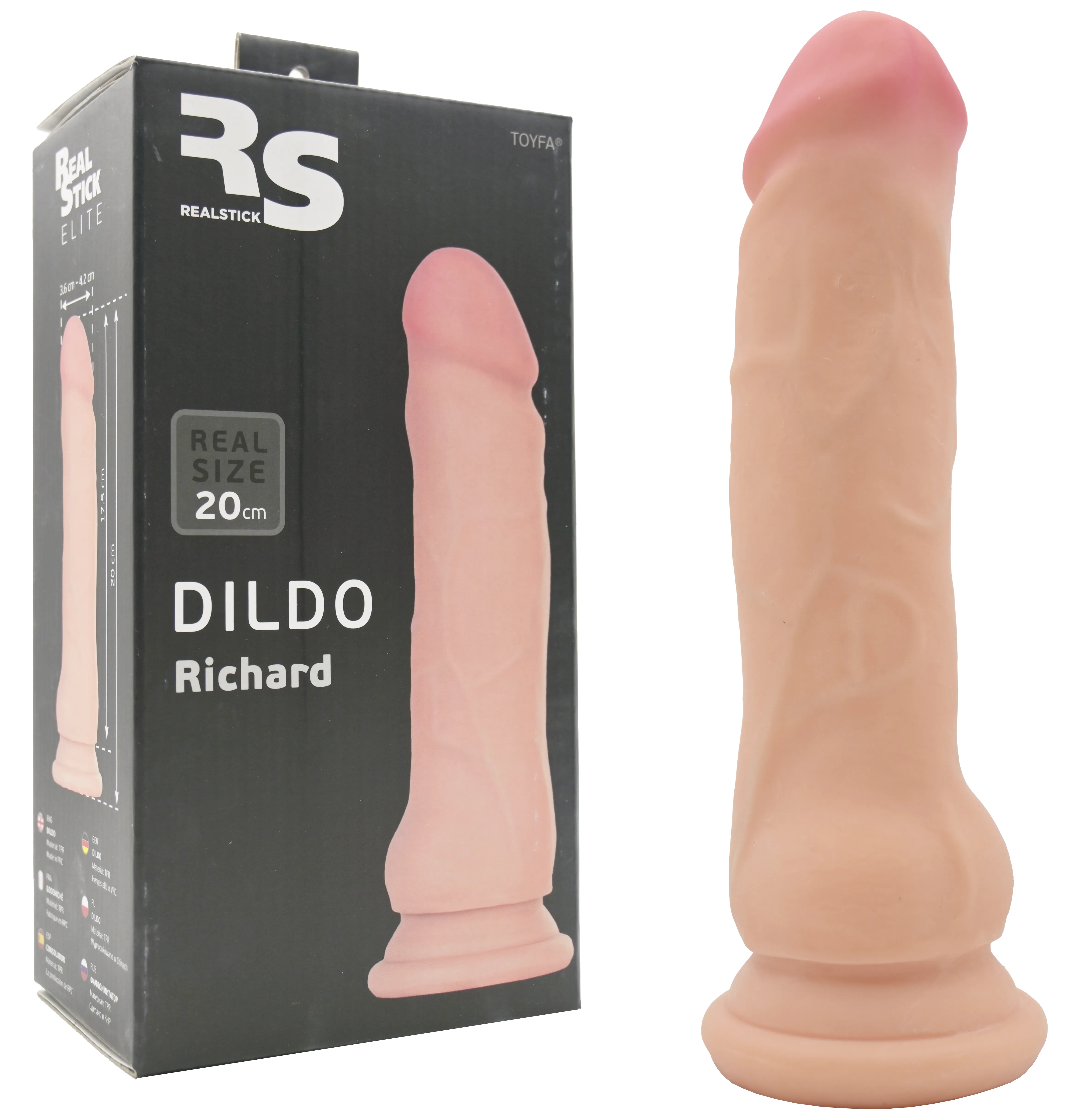Упаковка члена Real Stick Richard