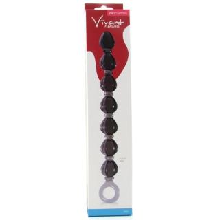 Анальная цепочка Vivant Anal Beads Charcoal