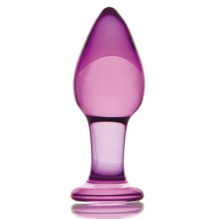 Анальная пробка из стекла Sexus Glass Purple