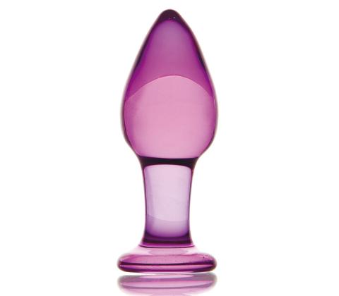 Анальная пробка из стекла Sexus Glass Purple
