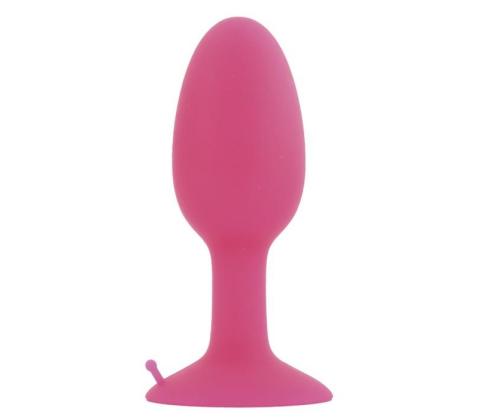 Анальная втулка со стальным шаром внутри Popo Pleasure Medium