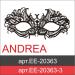 Andrea - изящная кружевная маска