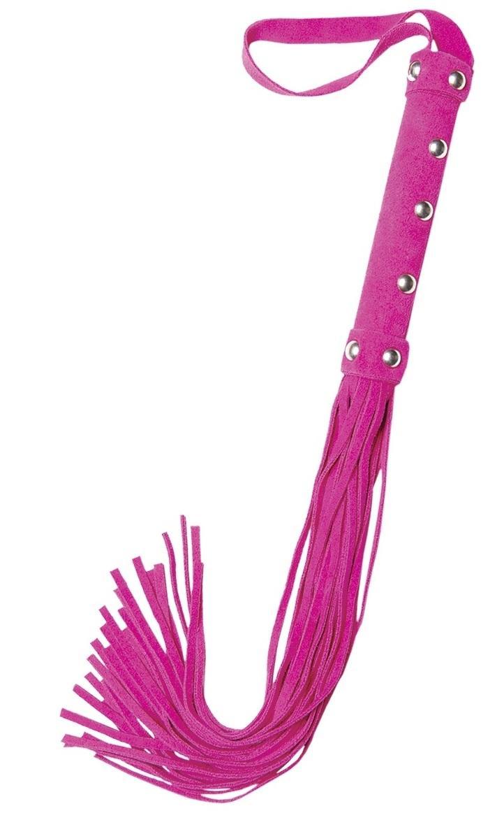 Deluxe Whip Pink - замшевая плеть для БДСМ - забав. Фото секс-шоп Jero.kz Deluxe Whip Pink - замшевая плеть для БДСМ - забав. Фото секс-шоп Jero.kz