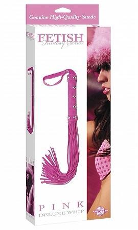Deluxe Whip Pink - замшевая плеть для БДСМ - забав. Фото секс-шоп Jero.kz Deluxe Whip Pink - замшевая плеть для БДСМ - забав. Фото секс-шоп Jero.kz