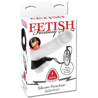 Электро-утяжка на мошонку Shock Therapy Silicone Parachute
