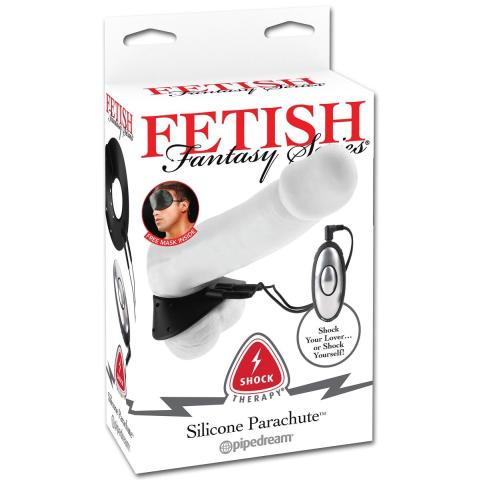 Электро-утяжка на мошонку Shock Therapy Silicone Parachute