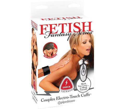 Электропроводящие наручники Shock Therapy Couples Electro Touch Cuffs