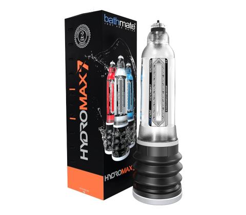 Hydromax X30 Crystal Clear - Гидропомпа от Bathmate - увеличение члена
