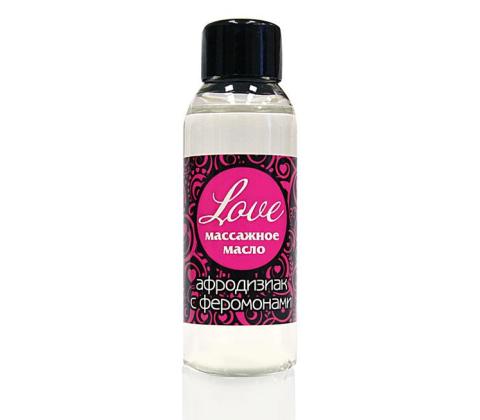 Массажное масло LOVE афродизиак с феромонами