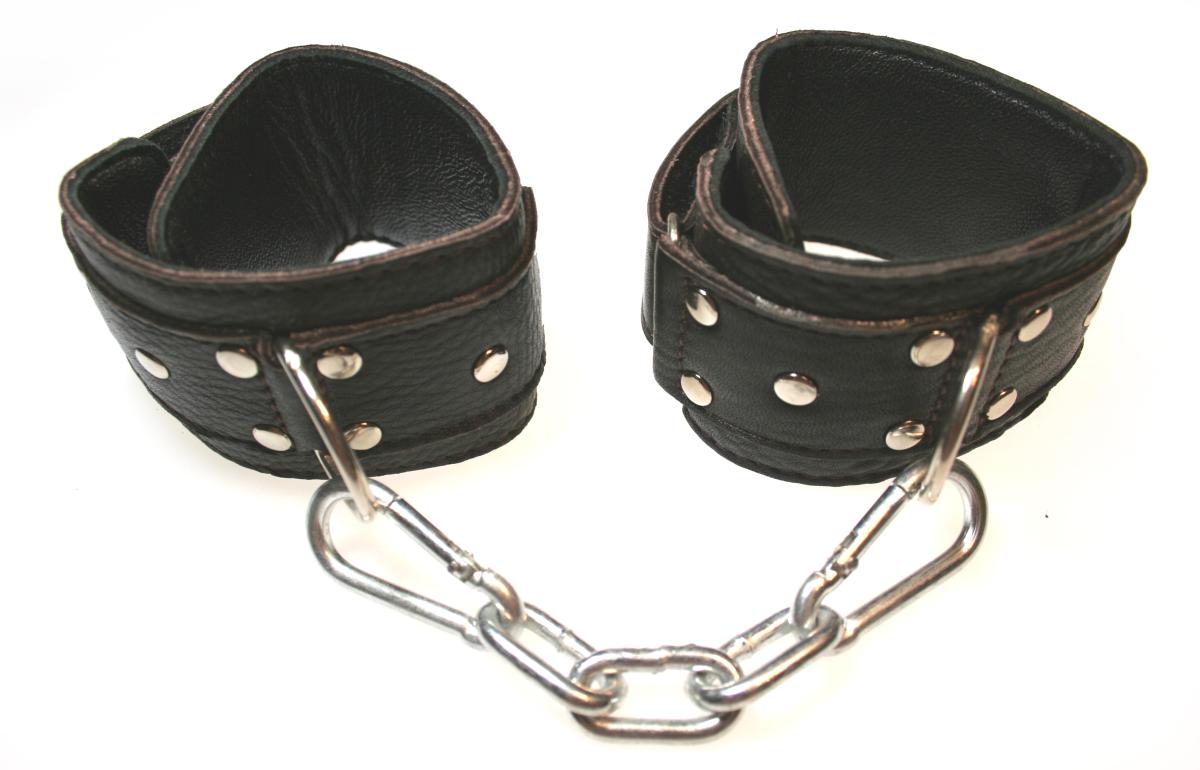 Наручники коричневые из коллекции BDSM-Арсенал в секс-шопе Jero.kz