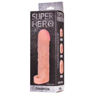 Насадка на пенис Champion с набором удлинителей