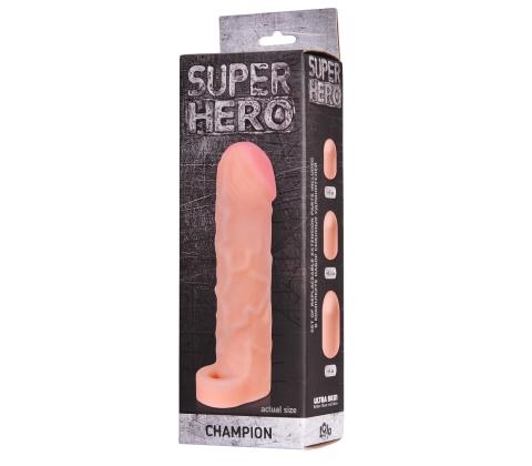 Насадка на пенис Champion с набором удлинителей