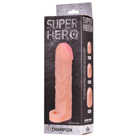 Насадка на пенис Champion с набором удлинителей