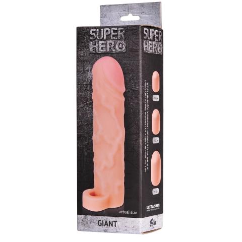 Насадка на пенис Giant с удлинителями в комплетке
