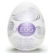 Нежное Облачко (Cloudy) от Tenga - мини-мастурбатор из коллекции Eggs