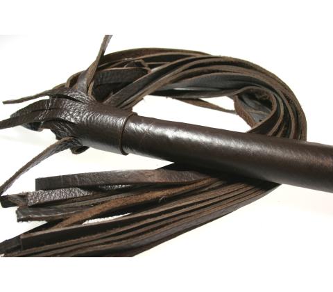Плеть коричневая из коллекции BDSM-Арсенал
