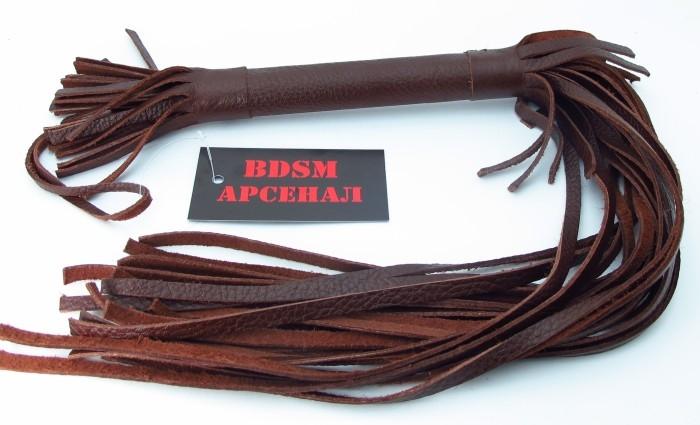 Плеть коричневая из коллекции BDSM-Арсенал. Фото секс-шоп Jero.kz Плеть коричневая из коллекции BDSM-Арсенал. Фото секс-шоп Jero.kz