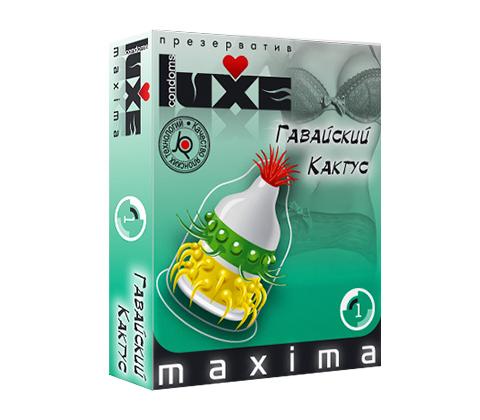 Презерватив Luxe Maxima Гавайский Кактус