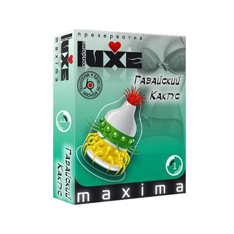 Презерватив Luxe Maxima Гавайский Кактус
