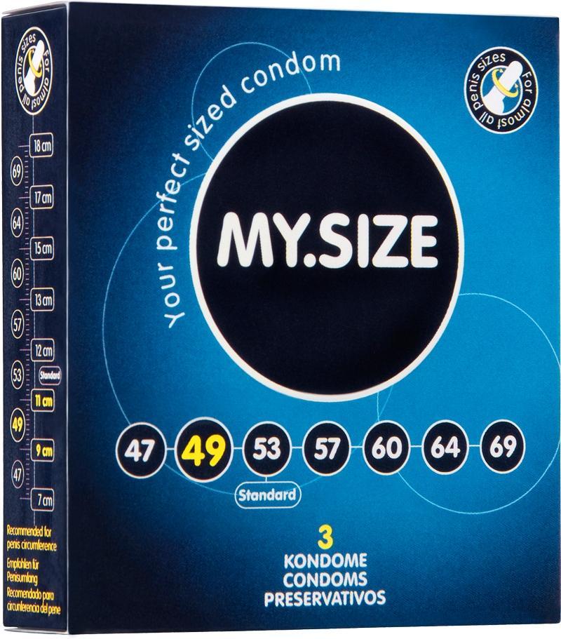 Презервативы My.Size (49 мм х 163 мм) в секс-шопе Jero.kz