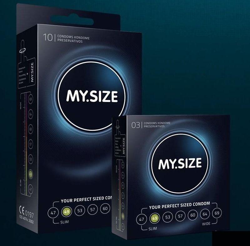 Презервативы My.Size (49 мм х 163 мм) в секс-шопе Jero.kz