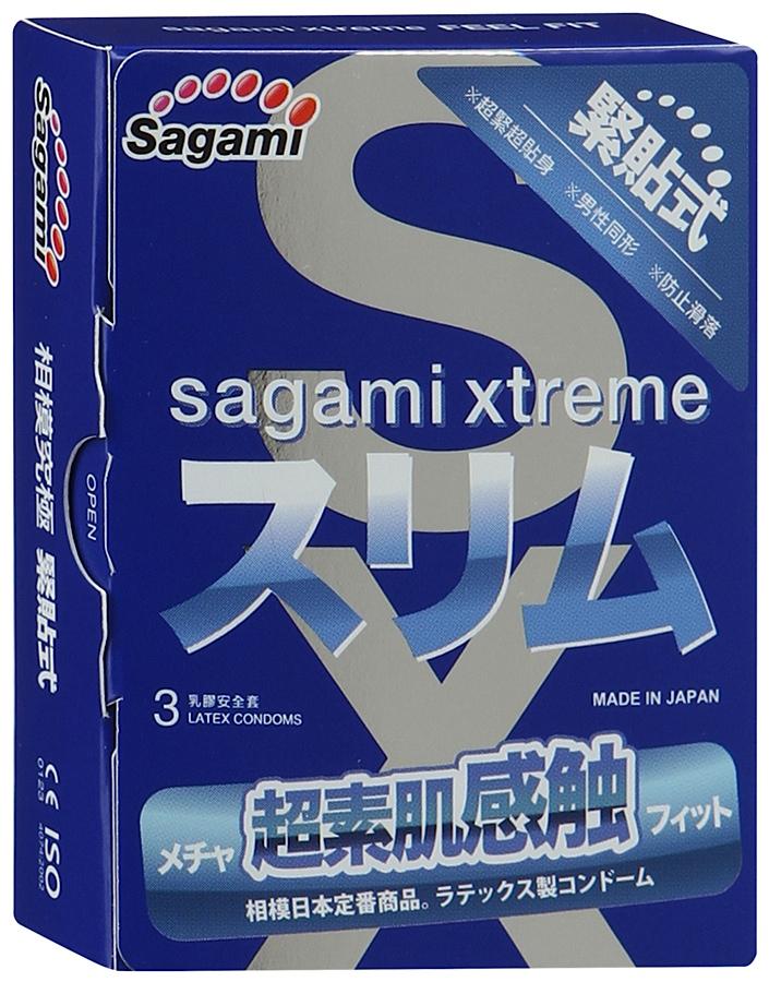 Презервативы Sagami Xtreme Feel Fit (супер облегающие) в секс-шопе Jero.kz