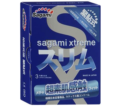 Презервативы Sagami Xtreme Feel Fit (супер облегающие)