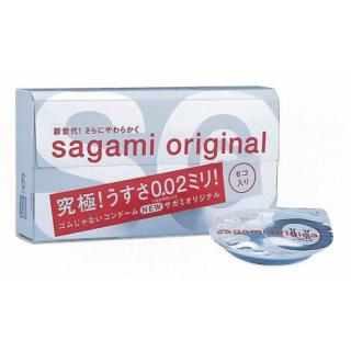 Sagami original - шесть сверхтонких презервативов