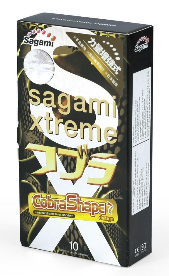 Sagami Xtreme Cobra (супер облегающие, конусообразные) в секс-шопе Jero.kz
