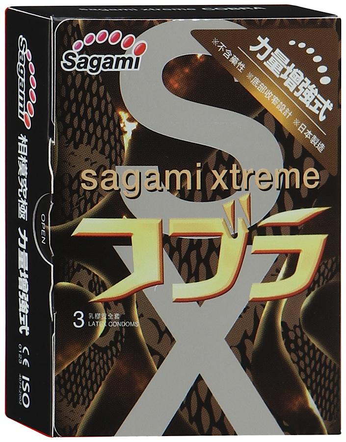 Sagami Xtreme Cobra (супер облегающие, конусообразные) в секс-шопе Jero.kz