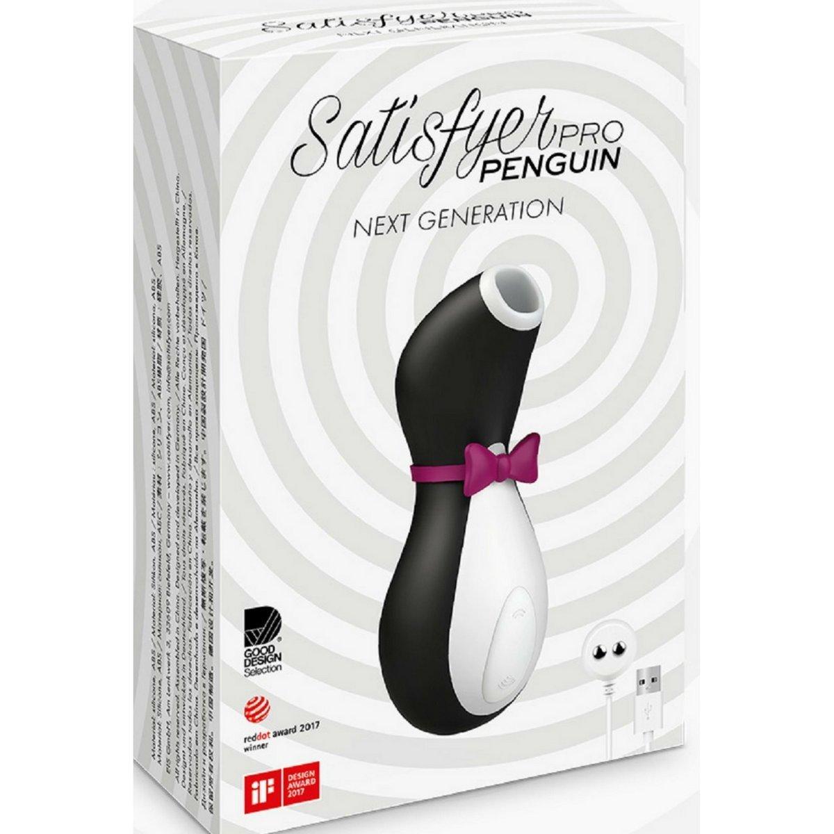 Satisfyer Pro Penguin - вакуум-волновая стимуляция клитора. Фото секс-шоп Jero.kz Satisfyer Pro Penguin - вакуум-волновая стимуляция клитора. Фото секс-шоп Jero.kz