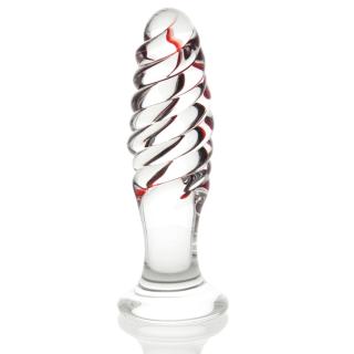 Стеклянная втулка Sexus Glass c рельефом