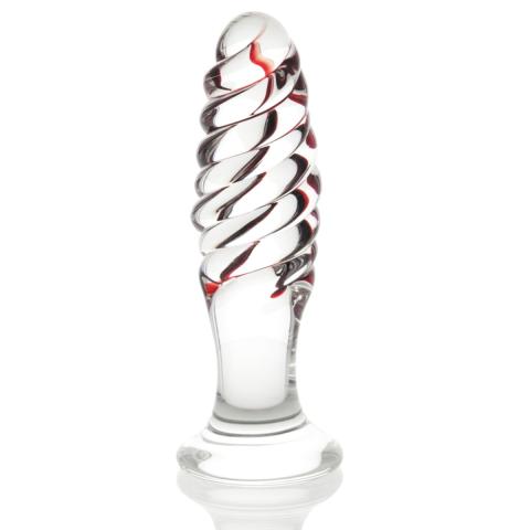 Стеклянная втулка Sexus Glass c рельефом