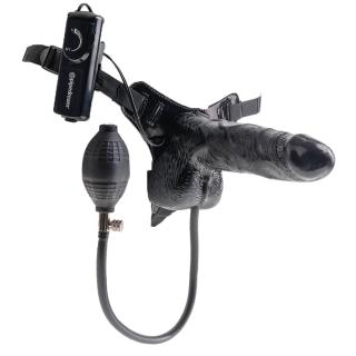 Страпон Inflatable Vibrating 6"