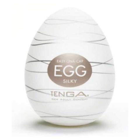 Мастурбатор Tenga EGG - Silky