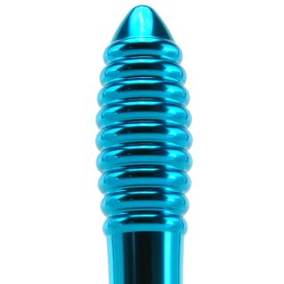 Вибратор Blue Large из коллекции Pure Aluminium