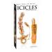 Стеклянный вибратор с 10-ю режимами Icicles - 15 модель