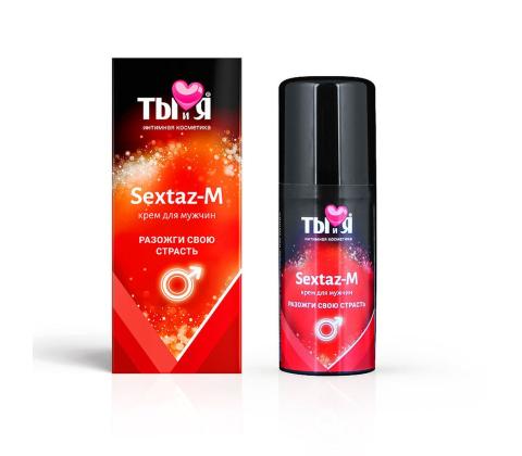 Возбуждающий крем для мужчин Sextaz-M