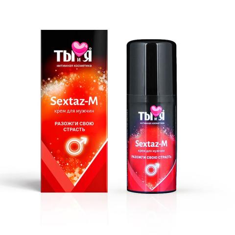 Возбуждающий крем для мужчин Sextaz-M
