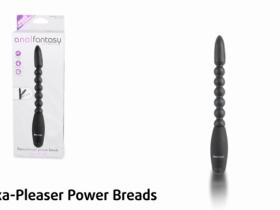 Анальная цепочка с вибрацией Flexa-Pleaser Power Beads