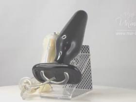 Анальная пробка Erotems Medium 1131-03 Vibro BLK