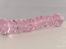 Pink Snake Glass