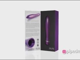 Вибратор Purple Large Pure Aluminium