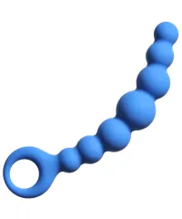 Анальная цепочка Flexible Wand, упругий силикон