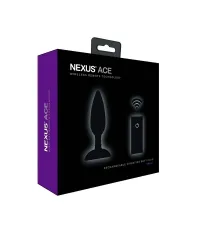 Nexus Ace Small - анальная вибро-втулка с пультом ДУ