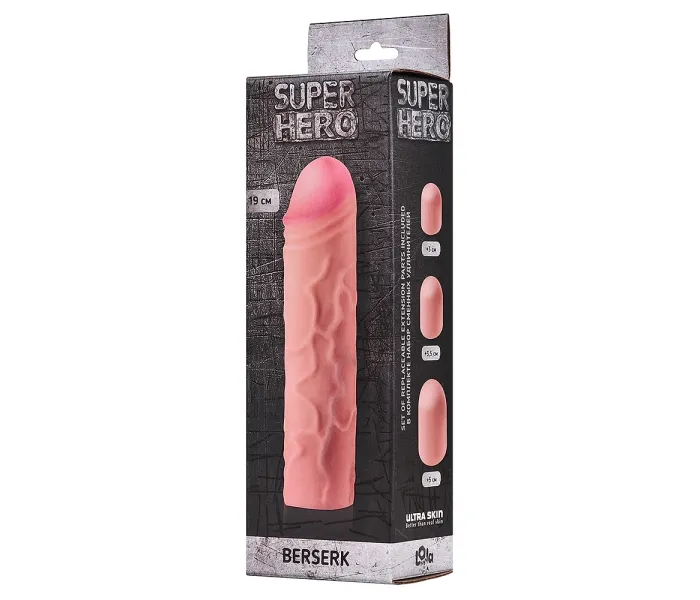 Berserk - универсальная насадка для удлинения пениса
