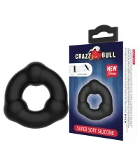 Эрекционное кольцо Crazy Bull (с шариками, силикон)