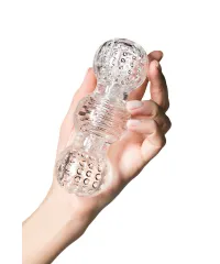 Cекс-игрушка для эротического лингам-массажа Crystal Hand Job Stroker