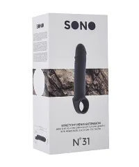 Фаллическая насадка-удлинитель Sono #31 (+2,5 см)