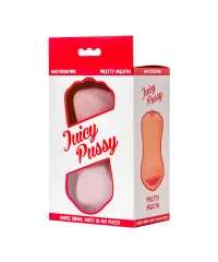 Мастурбатор Juicy Pussy в виде вагины и ротика c нежными губками